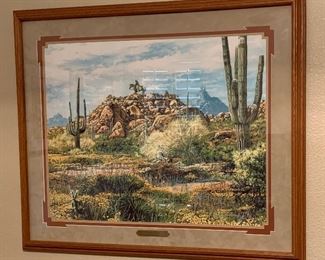 Art Carlos Hadaway Apache Scout