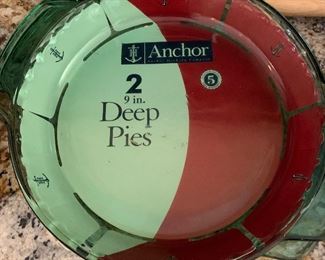 Anchor Deep Dish Pie Plates