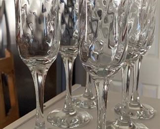 Crystal Champagne Glasses