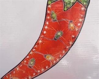 Holiday lights Chili Peppers