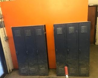 2 sets of lockers