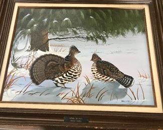 With in the Pines by renowned Wisconsin artist Steve Hallett