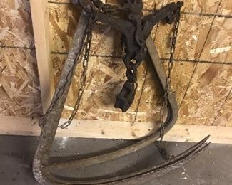 Hay barn pulley w/ the hooks