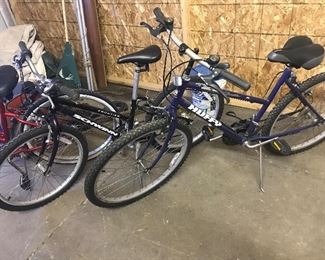 Schwinn Frontier Bike, Huffy Road Ridge Bike