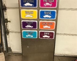 Car wash options... stands about 5' tall