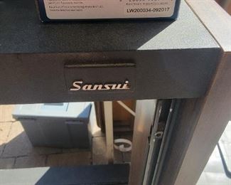 Sansui stereo cabinet