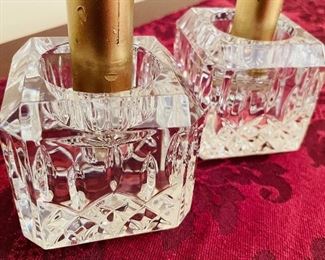 $50   Waterford crystal cube candle or tealight