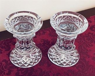 $60
Waterford crystal candle platform bases  • set of 2  •  one has small chip