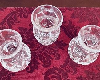 $59
Waterford vase set of 3  • 4"tall