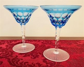 $90
Vincent Rellis Martini glass  •  set of 2  •  VERY RARE  •  7.25"high