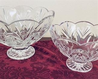 $46
Marquis crystal bowls  •  set of 2