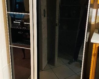 $300    Kitchen Aide Superba Side by side Refrigerator Freezer