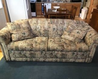 $150 very clean lazy boy queen sofa bed. At client’s house 2 block away. 