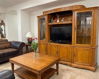 Adjustable Entertainment Center