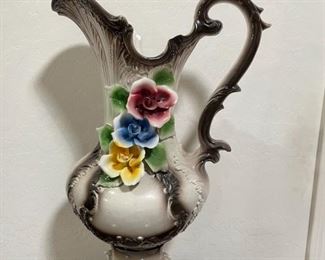 Capodimonte Pitcher Vase