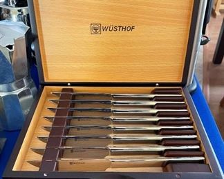 Steak knives by Wusthof