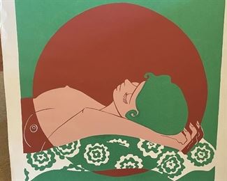 Artist: C. Milder Title: Green Roses (1975)