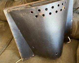 Back of shadow box painting