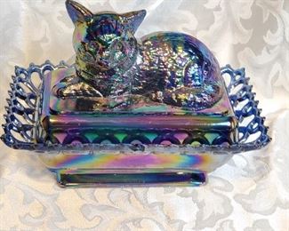 Westmoreland Signed, Numbered and Dated Candy Dish