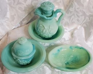 Vintage Avon Vanity Set