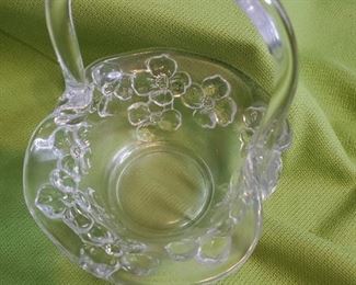 Indiana Glass Tiara Dogwood Basket by Jim Dunleavy