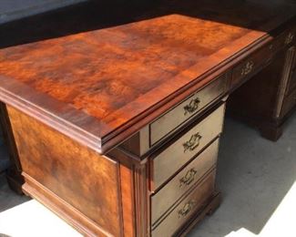 001 John Widdicomb Burl Desk