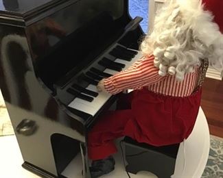 003 Santa Playing Piano