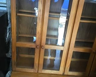 Oak China Cabinet