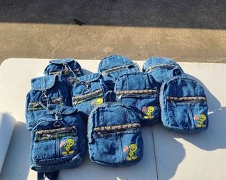 Tweety Bird Packs And Purses