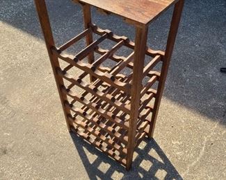 Wooden Wine Rack