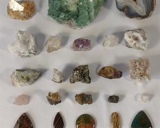 Assortment of Crystals & Polished Gemstones