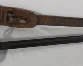 WWI Bayonet with Metal Scabbard