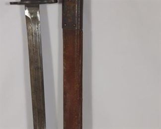 US Army WWI M1905 Bayonet w/ Scabbard