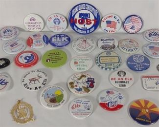 Elks & BPOE Button Pins