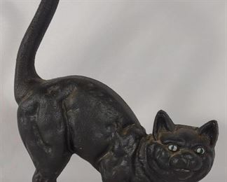 Cast Iron Black Cat
