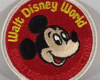 1970s Walt Disney World Productions Mickey Patch