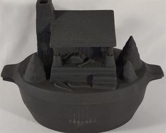 John Wright Cast Iron Cabin Steamer / Humidifier