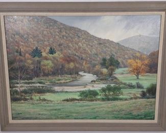 Mary Ekroos Original Painting of Valley