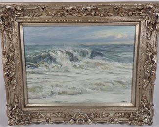 Mary Ekroos "Incoming Front" Original Painting