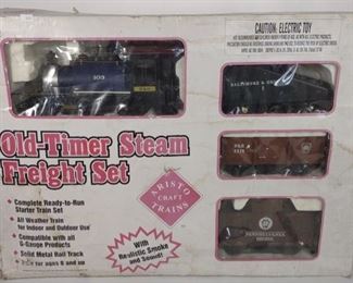 Aristo Craft Old-Timer Steam Freight Train Set