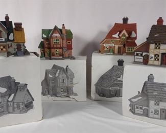 4 Dickens Village Series Dept 56