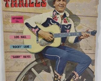 Sept 1950 Movie Thrills John Wayne Magazine