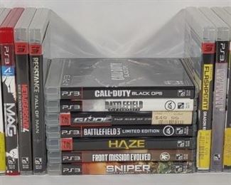 24 Playstation 3 (PS3) Video Games