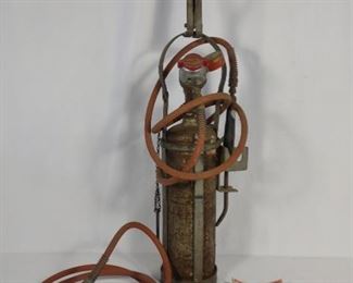 Antique Acetylene Torch w/ Solder Attachments