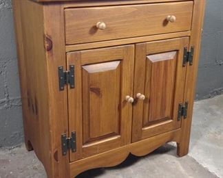 Ethan Allen Drawer Over 2 Door Cabinet / Stand
