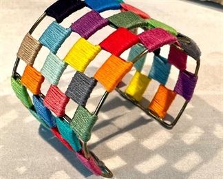 SOLD - $16 Colorful cuff.