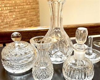 Waterford crystal in a variety of shapes and sizes. Come visit us!