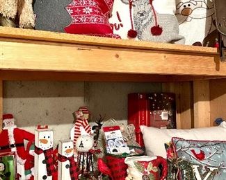 We have A LOT of Christmas decor. Come visit us at the sale to see for yourself!