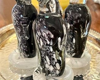 $24/ each, small glass penguins. Very cute! We have 4 of these. 