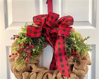 $24 Decorative Christmas wreath
